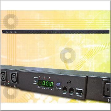 China 42 Port 230V 32 Amp Rack Monitoring PDU, Total Power Monitoring WMC-3223C-36N2 for sale