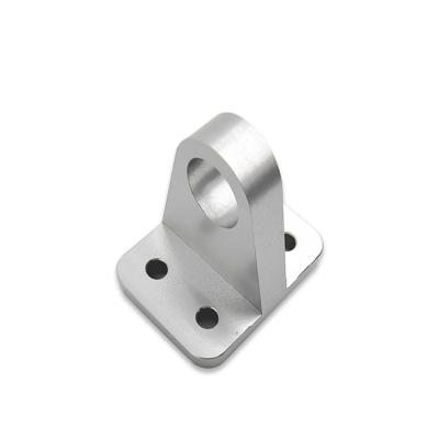 China Auto Factory Direct Precision Equipment Parts Silver Customized CNC Machining Aluminum Parts for sale