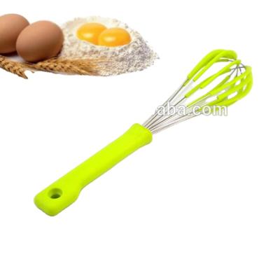 China New Viable TPR Handle Popular Silicone Egg Beater for sale