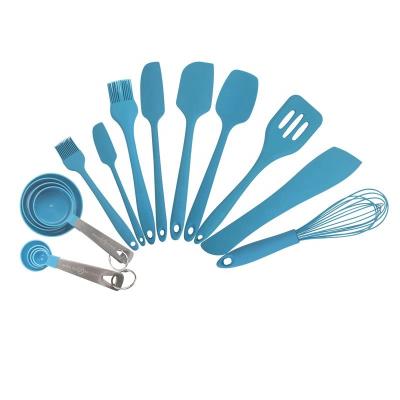 China Food Grade Sustainable Heat Resistant Cooking Tools Silicone Kitchen Utensil Set for sale