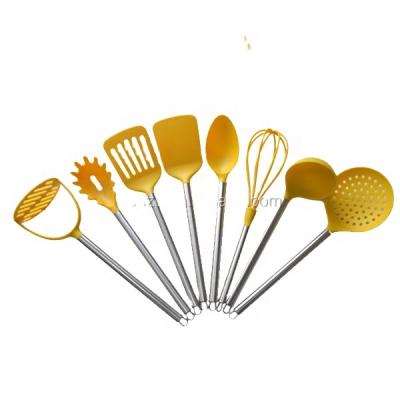 China Sustainable Hot Sale Nylon Cooking Tools 8-Piece Kitchen Utensils Sets for sale