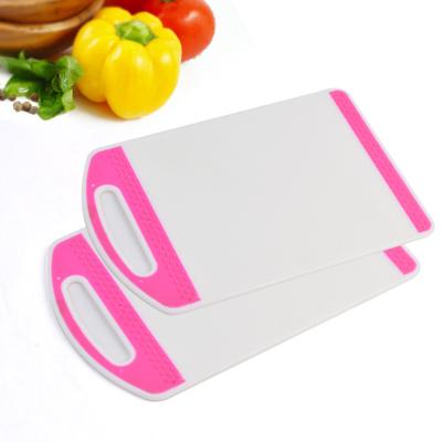 China Viable Customized Color Plastic Cutting Plate Non-Slip Cutting Board for sale