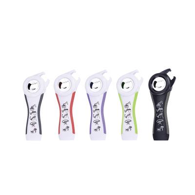 China Viable Amazon Hot Selling 5 in 1 Beer Bottle Opener for sale