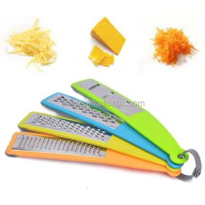 China Viable Multicolor 4-Piece Graters Set With ABS Handle Of Kitchen Graters Slicers for sale