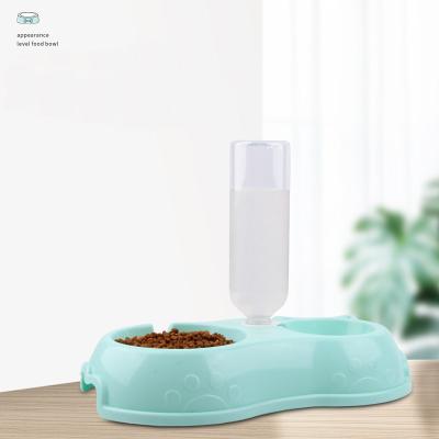 China Sustainable Pet Automatic Feeder, Smart Pet Water Feeder, Automatic Food Cat Double Bowl Feeder for sale