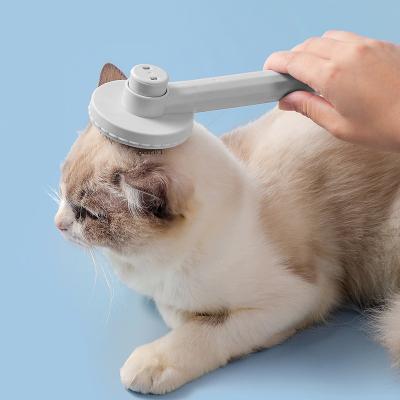 China New Style Pet Viable Plastic Hair Removal Massage Dog Cat Hair Comb Cheap Personalized Hair Cleaning Comb for sale