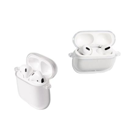 China New Cheap Transparent Protective Anti-fall Earphone Clear Case Cover For Airpods 4 Case for sale