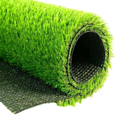 China The football field/landscape/golf course/the high-grade natural green garden/airport/balcony/rooftop landscape etc. grass artificial carpet grass for sale