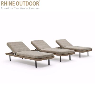 China Modern Good Quality Modern Wicker Furniture Sun Lounge Chair Beach Lounge Chair Outdoor Sofa for sale