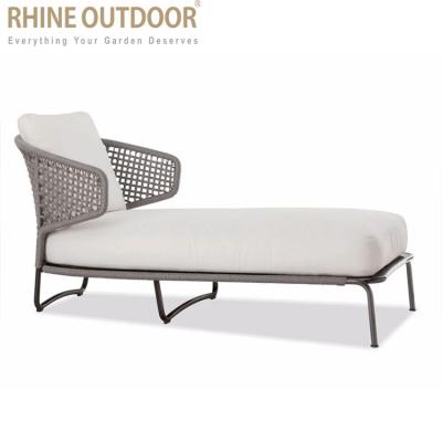 China Modern Daybed Garden Convertible Lounge Outdoor Rope Sun Sofa for sale