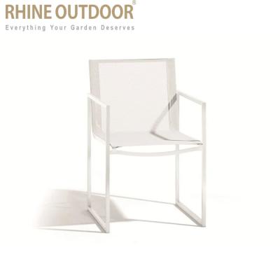 China Modern Outdoor Aluminum Furniture Garden Chair Mesh Chair for sale