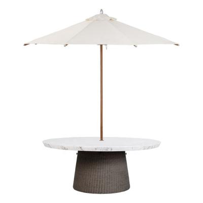 China Best Quality Guarantee Selling Modern Rattan Table Rattan Side Coffee Table for sale