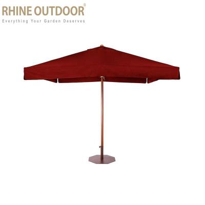 China Modern Patio Furniture Outdoor Garden Umbrella Pool Umbrella RHINE Aluminum Umbrella for sale