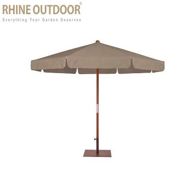 China Modern Patio Furniture Outdoor Garden Umbrella Pool Umbrella RHINE Aluminum Umbrella for sale