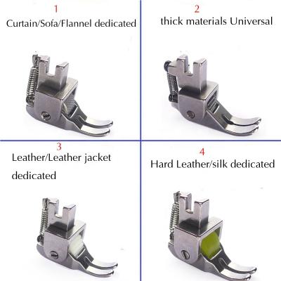 China New industrial lockstitch sewing machine roller presser foot suitable for all kinds of fabric leather for sale