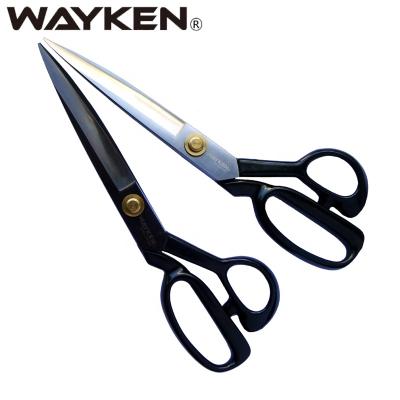 China Other Taiwan WAYKEN Tailor Scissors TC-W280 11 Inch Garment Scissors Black Head Steel Refining Pointed White Head Scissors 11 Inch for sale