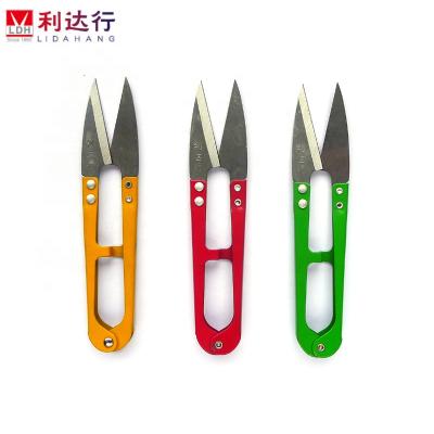 China Wire Head Handle Color Threpad High Carbon Steel Clipper Small Steel White Clippers Scissors Cutting Wire Scissors Thread Pliers for sale