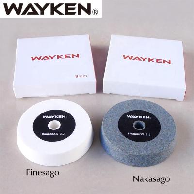 China Factory Wholesale Taiwan WAYKEN Knife SParts Accessories Kilometer High End Band Knives GRINDING STONE Wheel Whetstone for sale