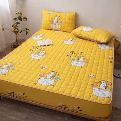 China Wholesale High Quality Anti-Static Hotel Fitted Bed Sheet Full Cotton Bed Sheet Fitted Set For Family for sale