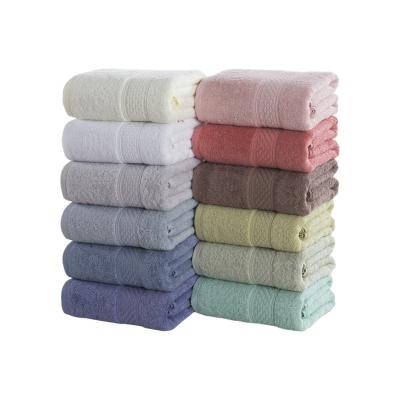 China New Style Travel Beach Face Wash Soft Fluffy Hair Towel QUICK DRY Colorful Face Wash Towel For Baby Bath for sale