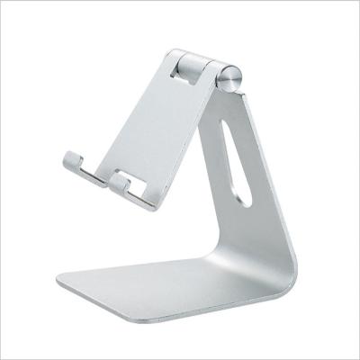 China Aluminum Alloy Mobile Phone Bracket Aluminum Foldable Adjustable Stand For iPad for sale