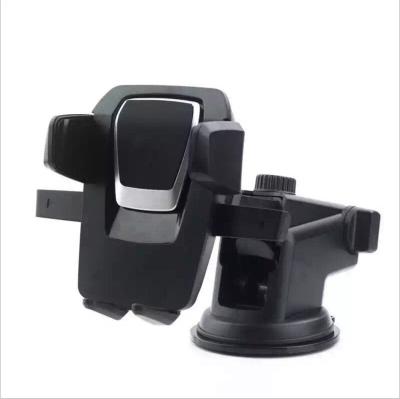 China Strong 360 Rotation Suction Cup Phone Clip Car Mount Mobile Phone Holder Windshield Adjustable Dashboard Navigation Bracket for sale