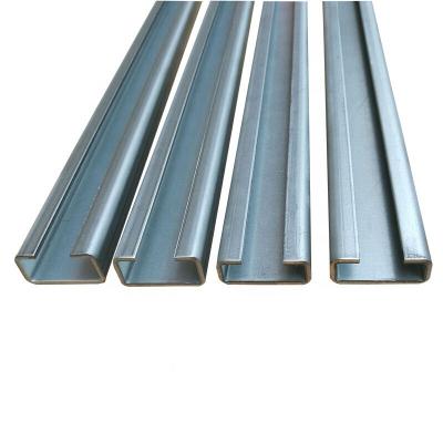 China Construction Contructions Channel Steel Factory Supply Hot Dip Galvanized Strut Slotted Steel Unistrute C Channel Channel for sale