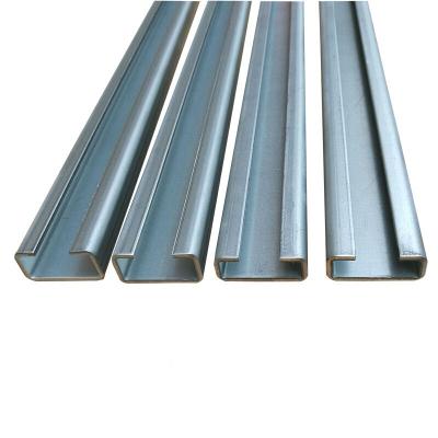 China Construction contructions Galvanized C channel U steel purlin construction section roof purlin for sale