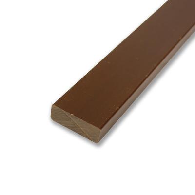 China Glossy Wood Plastic Composite Joist WPC Decking Joists Anti Corrosion for sale