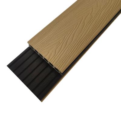 Chine Co bois extrudé plastique composite planches de terrasse en bois décoration de jardin extérieur résistance aux intempéries à vendre