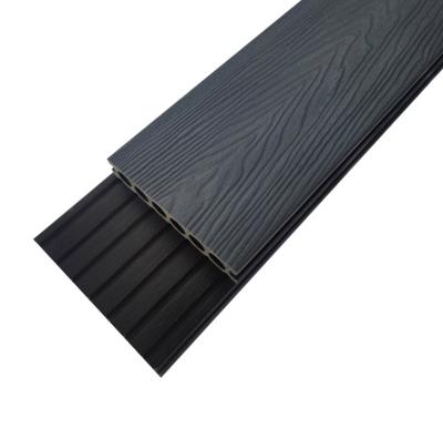 Chine Décoration de jardin en relief imperméable à l'eau Co-extrusion Résistance au glissement du plancher de revêtement de sol en WPC à vendre