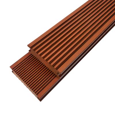 China Feuerbeständigkeit Holz Textur Verbundwerkstoff Terrasse Decking WPC Board zu verkaufen