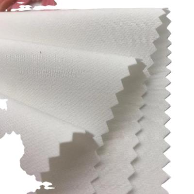 China stretch white fabric for printed poly spandex fabric for golfclothes fabric for sportsdress for sale