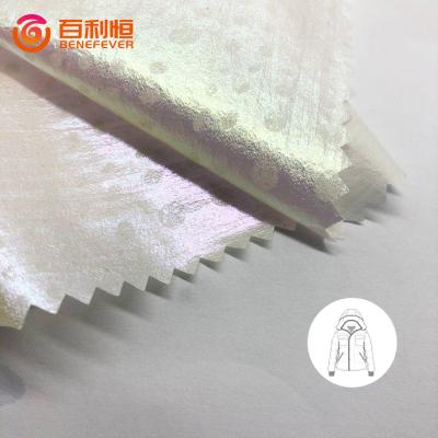 China Stain Resistant Nylon 100% Polyesterf Downproof Waterproof Lamination Fabric For Light Down Jacket for sale