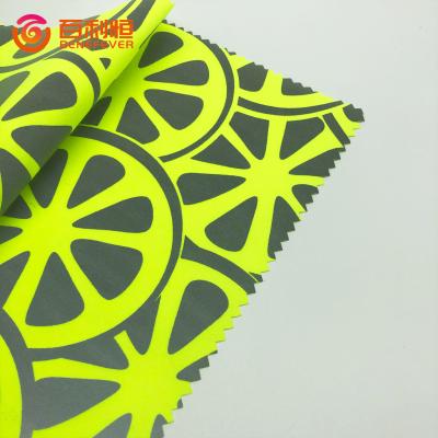 China Factory Direct Good Quality High Waterproof Bounce Reflective Printing Fabric For Sunscreen Clothing for sale