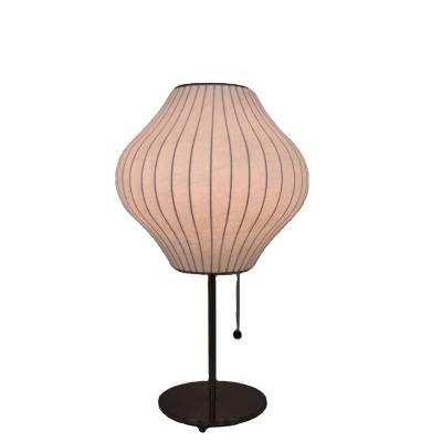 China Wholesale Factory Price Custom Classic Retro Style Bedroom Bedside Silk Lamp Silk lamp Bubble lamp for sale