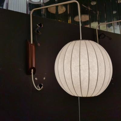 China Wall Sconces Home Decoration Silk Lampshade Lamp Wall Mount Light Silk lamp Bubble lamp for sale