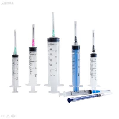 Κίνα Medical Sterile Hypodermic Disposable Plastic Syringe Prices Dental Irrigation 1ml Syringes With Or Without Needle CE ISO προς πώληση