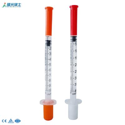 China Sterile Plastic Syringe With Stainless Steel Needle Disposable Tuberculin for sale