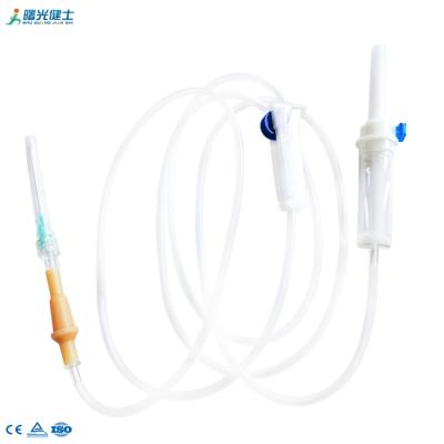 中国 Iv Infusion Set With 0.2 Micron Filter Winged Infusion Set Port A Cath I.v Infusion Giving Sets 販売のため