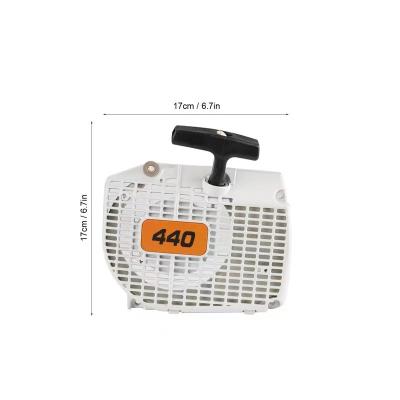 China Plastic Recoil Rewind Pull Starter Assembly 1128-080-2104 For Stihl 044 Chainsaws MS440 046 MS460 for sale