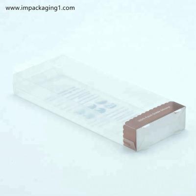 China Handmade Custom Printed Food Grade PVC Transparent Box For Spoon for sale