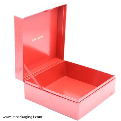 China Handmade Hign Gift Box End Flip Top Cosmetic Makeup Gift Box for sale