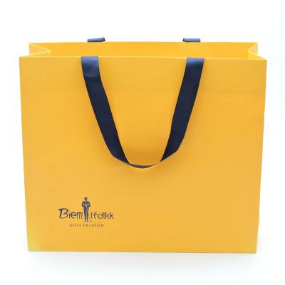 China Recyclable Luxury Customized Paper Garments Bags Dress Paper Bags Shopping Paper Bags For Garment for sale