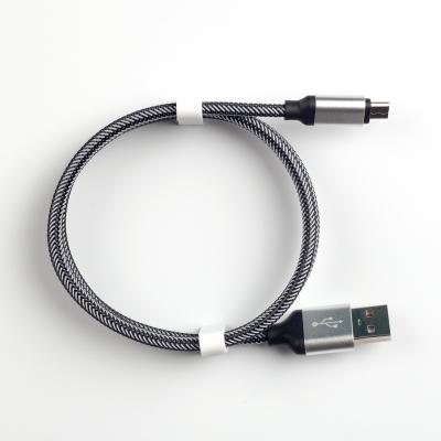 China MP3/MP4 Player 2.4A Fast Charging Cable With Fish Line Nylon Braided Cable For Mobile Phone Data Cables USB for sale