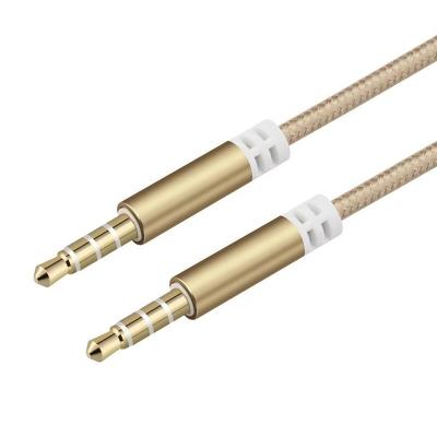 China AUX audio male. 3.5mm car cable to laptop male living mobile phone cable stereo wholesale audio cable for sale