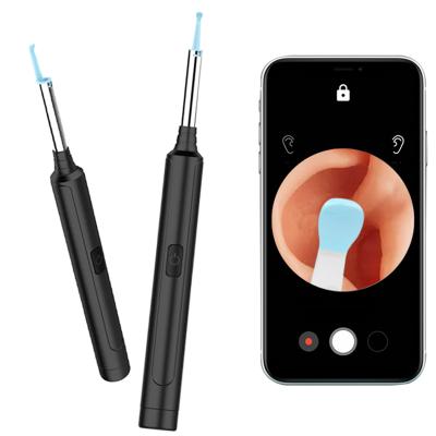 China Best Selling Endoscope 30 Mins 2021 Mins Mini Y8 Ear Camera Otoscope Portable Ear Cleaner Baby Wax Cleaner Safe Spoon for sale