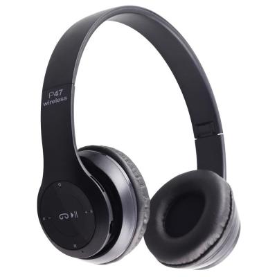 China ODM P47 Foldable Gaming Earphone OEM Headset BT 5.0 Music Stereo Wireless Sports Noise Canceling Headphones ANC Head Phone for sale