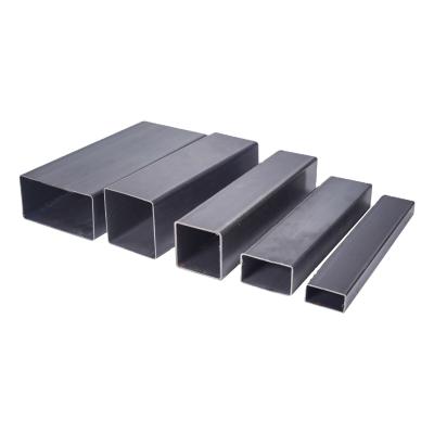 China Foundation Square Black Square Steel Pipe Tube Square Carbon Steel Pipe And Tube for sale