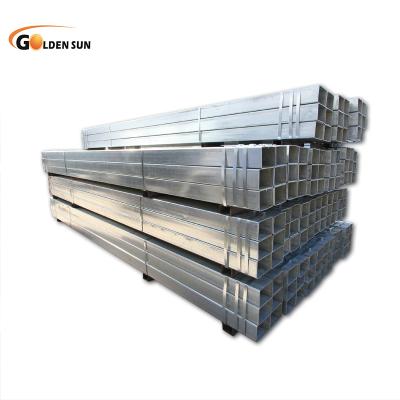 China High Quality Galvanized Shelf Square And Rectangular Steel Pipes And Tubes for sale